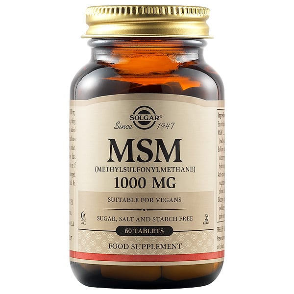Solgar MSM 1000mg, 60tabs